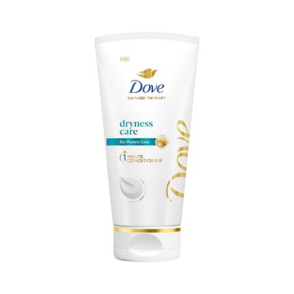 Dove Dryness Care 1-min Conditoner with Bio-Protein Care and Glycerol for dry and rough hair, for upto 72 hours^ of effortlessly detangled, soft and touchably smooth hair | 75ml