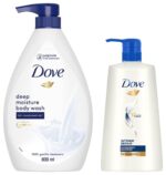 Dove Intense Repair Shampoo, 650Ml And Deeply Nourishing Body Wash, 800 Ml