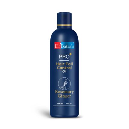 Dr Batra's Pro Hair Fall Control Oil, Scalp nourishment, Enriched with Ginsend & Rosemary extracts, Healthy hair, Suitable for all, Best for Men & Women (200ml)