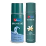 Dr Batra's Unisex Deodarant Spray Rose,Jasmine & Lily Of The Valley And Oceanic Breeze,With Long Lasting Action,Mild Floral Fragrance,Alcohol Free,Side Effect Free,Best Suitable & (150Ml,Pack Of 2)