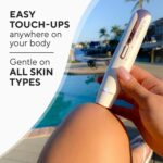 Drofail Finishing Touch Flawless Facial Hair Remover for Women, Gold Electric Face Razor with LED Light, Recyclable