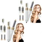 Drumstone 【12 YEARS WARRANTY】【BUY ONE GET ONE FREE】 Designed for convenience, the 5-in-1 Hair Dryer Brush features a lightweight and ergonomic design for comfortable handling. Its swivel cord