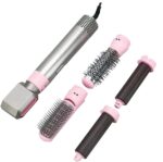 Drumstone 【BUY ONE GET ONE FREE】 The 5-in-1 Hair Dryer Brush (BabyPink), your ultimate all-in-one haircare solution combining the functions of a hair dryer,hot air brush,styler_M3