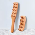 ELBME® Wood Massage Stick Anti Cellulite 10 Balls Gua Sha Tool for Neck Shoulder Style B|Health & Beauty | Massage | Massagers