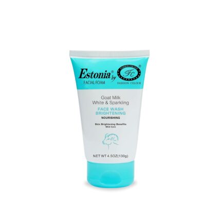 ESTONIA BY FASHION COLOUR Goat Milk Face Wash | Face Wash For Women | Sulphate And Paraben Free Face Wash | Suitable for All Skin Types | (130g)
