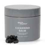 Earth Rhythm Deep Pore Charcoal Cleansing Balm | Cleanse Makeup, Removes Excess Oil & Dirt, Detoxifies & Clear Pores | For All Skin Type | Men & Women – 40g