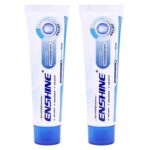 Enshine Insta Sensitivity Toothpaste | Natural Ingredients | Instant Relief | Long-Lasting Comfort | Prevents Cavities, Bad Breath, Plaque, Tartar Build-Up Pack of 2 100g Each