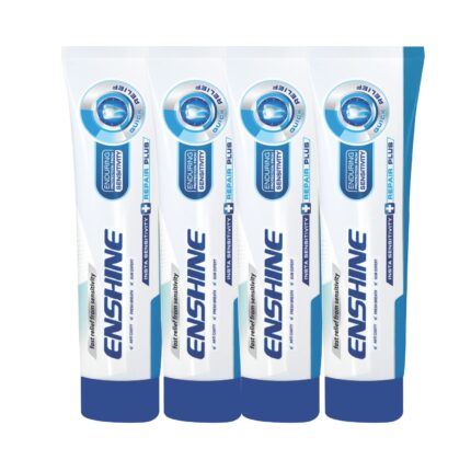 Enshine Sensitive Toothpaste Pack of 4(50g Each) Anti Cavity, Fresh Breath & Gum Expert Tooth Paste For Fast Relief From Sensitivity