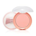 Etude Lovely Cookie Blusher for Face Makeup |Matte Finish, Highly Pigmented, Long Lasting & Lightweight | Easy to Blend | OR201 Apricot Peach-4g