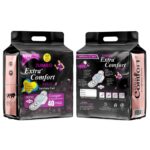 Extra Sure Sanitary Pads for Women with Wings | Dry-net Soft & Comfortable Sanitary Napkins for Day & Night Protection - XXXL (combo pack of 2) (80 pads + 20 Pantyliner)) Sanitary Pad (Pack of 100)
