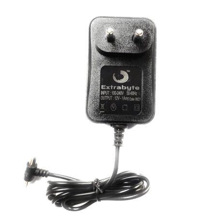 Extrabyte Smart Chip BP Adapter for Omron 5, 7 Series Blood Pressure Monitor/ 6V AC/DC BP Machine Adapter Black