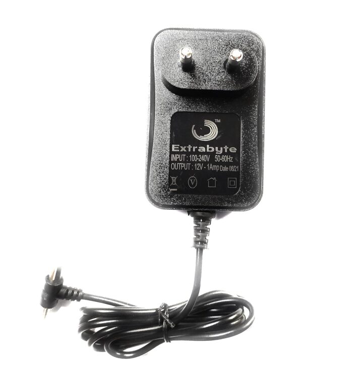 Extrabyte Smart Chip BP Adapter for Omron 5, 7 Series Blood Pressure Monitor/ 6V AC/DC BP Machine Adapter Black