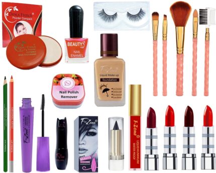 F Zone Glowing Makeup Kit Of 20 Makeup Items KST279