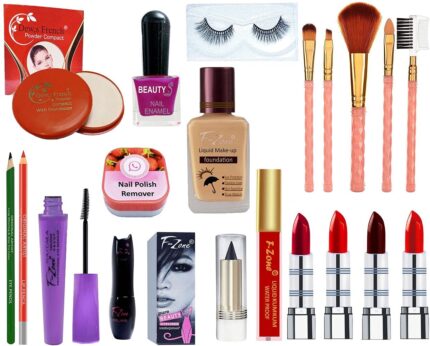 F Zone Glowing Makeup Kit Of 20 Makeup Items RB240