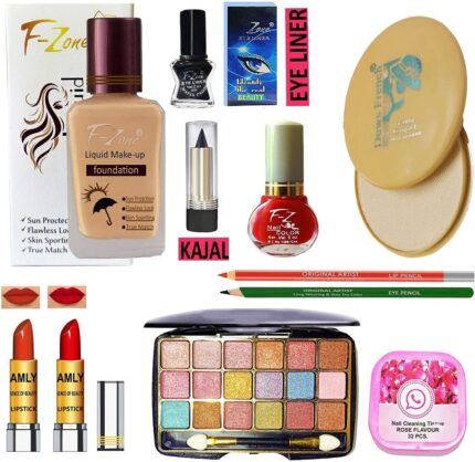 F Zone Makeup Kit Of 11 Makeup Items