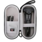 FBLFOBELI Hard Storage Case for Norelco Shaver 2100 2300 3500 6800 3100 5500 5100 5300 5700 6880 7000 7100 7200 9000, Also fits for Braun Series 3/Series 5/Series 7/Series 9 Rotary Shaver (Case Only)