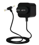 FEDUS Bp Ac Power Adapter for Omran Blood Pressure Monitors 5,7,10 Series Upper Arm Blood Pressure Monitor Power Supply / 6V Ac/Dc Bp Machine Adapter with Extra Long 11 Feet Cord Plug,Black