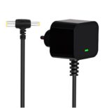 FEDUS Bp Ac Power Charging Adapter For Dr Morepan Blood Pressure Monitor With Extra Long 10 Foot Cord Plug Upper Arm Blood Pressure Monitor Power Supply / 6V Ac/Dc Bp Machine Adapter,Black