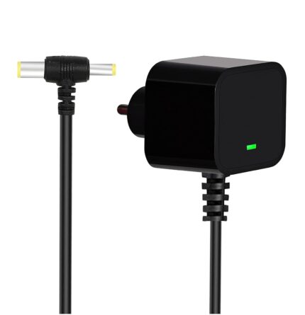 FEDUS Bp Ac Power Charging Adapter For Dr Morepan Blood Pressure Monitor With Extra Long 10 Foot Cord Plug Upper Arm Blood Pressure Monitor Power Supply / 6V Ac/Dc Bp Machine Adapter,Black
