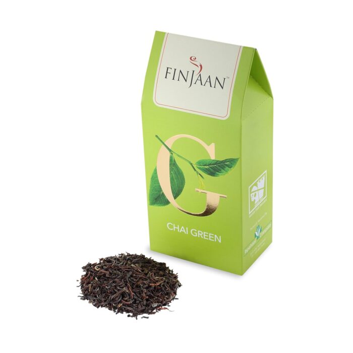 FINJAAN Hyson Green | All Natural Flavour, Zero Calories , Improves Metabolism | Boost Immune , Blood Sugar, Detoxification | 200g