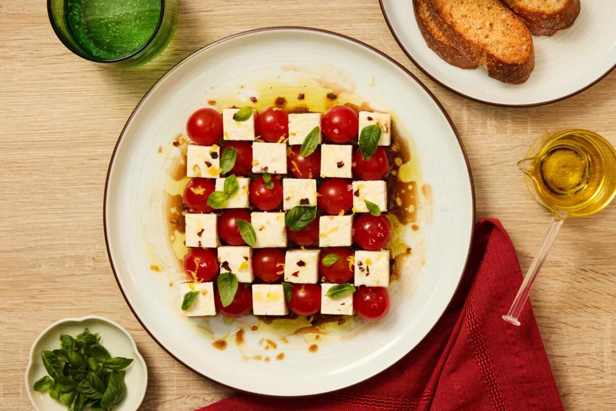 Feta & Cherry-Tomato Appetizer Board