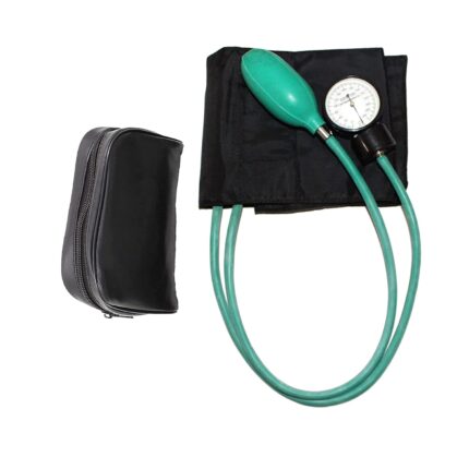 Fidelis Healthcare Aneroid Blood Pressure Monitor for Doctor | Blood Pressure Monitor Sphygmomanometer | BP Apparatus for Home, Clinic (Black, Brown & Grey)