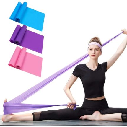 FitBox Sports Resistance Thera Band | Yoga Band | Stretching Band | Cross Training Exercise Band for Home Gym Fitness for Men & Women