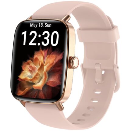 Fitpolo Smart Watch for Women,1.85” Touchscreen, Bluetooth Call, Alexa Built-in,24/7 Heart Rate SpO2 Monitor,Step Counting,Sleep Tracking, IP68 Waterproof Fitness Tracker Watch for Android iPhone
