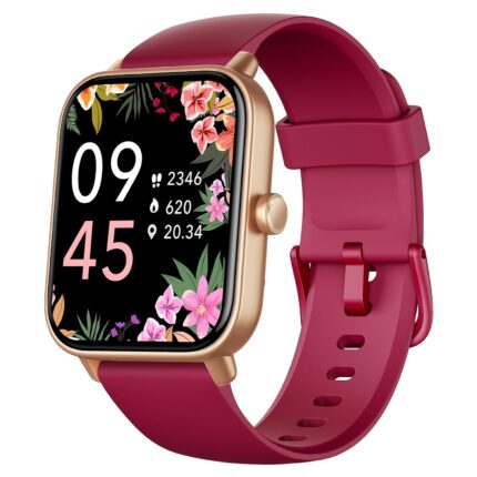 Fitpolo Smart Watch for Women,1.8†Touchscreen, Bluetooth Call, Alexa Built-in,24/7 Heart Rate SpO2 Monitor,Step Counting,Sleep Tracking, IP68 Waterproof Fitness Tracker Watch for Android iPhone