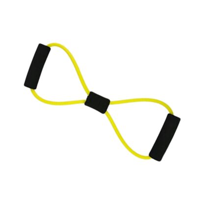 Full Body Workout with Yellow Dual Loop Resistance Band
