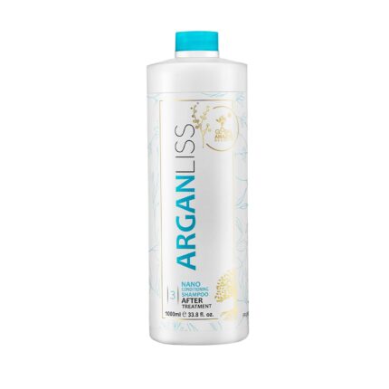 GLOBAL AMAZON SECRETS Arganliss Brazilian Keratin Shampoo | Professional Smoother-Shinier Damage free Hair | Controls Frizz | Sulfate Free Moisturizing 1000 Ml
