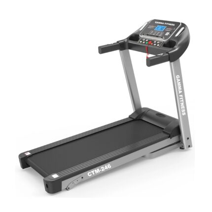 Gamma Fitness Motorised Treadmill CTM 246 | 2.5 HP AC Continuous (5.0 HP Peak) Motor | Speed 0.8~14.8 kmph