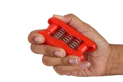 Geetastik Accupressure combo Kit with two ball wooden face massager, Rubber ball and palm Grip exerciser