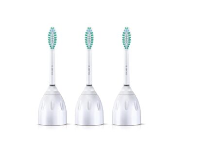 Genuine Philips Sonicare E-Series replacement toothbrush heads, HX7023/64, 3-pk