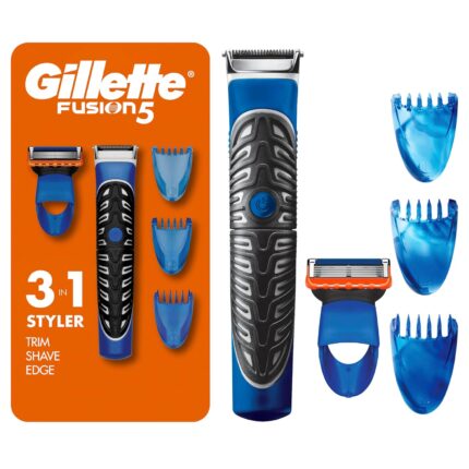 Gillette All Purpose Styler: Battery Powered Beard Trimmer, Men's Razor & Edger - Fusion Razors For Men/Styler