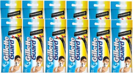 Gillette Men Guard Shaving Razor (Pack Of 12)