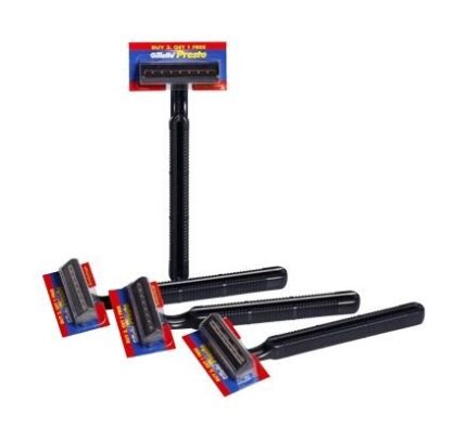 Gillette Men Presto Razor - Free - Pack Of 2 (8 Pc Total)