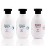 Global Amazon Secrets Brazilian Keratin Shampoo And Conditioner 250ML (Pack of 3) | Professional Smoother-Shinier Damage free Hair | Deep nourishment | Controls Frizz (2 Shampoo + 1 Conditioner)