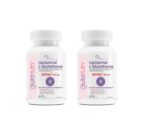 GlutaYuth Liposomal OPITAC JAPANESE L-Glutathione 500 mg with Phosphatidylcholine Phospholipid Technology Youthful Skin, Glow, Radiance Complex (30 Veg Capsules) (Pack of 2)