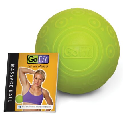GoFit Massage Ball 5in | Deep Muscle Tissue Relief With Trigger Point, Targeting Knots & Sore Muslces