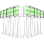 Grasnugie Replacement Toothbrush Head for Philips Sonicare DiamondClean FlexCare ProtectiveClean HealthyWhite 6100 5100 4100 1100 W2 W3 C1 C2 C3 G2 G3 HX6062 HX6064 Electric Toothbrush, 10 Brush Heads