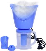 HARIHOME Face, Nose, and Cough Steamer 3 in 1 Plastic Steam Vaporizer, Nozzle Inhaler, Facial Sauna, and Facial Steamer Machine for Adults and Kids