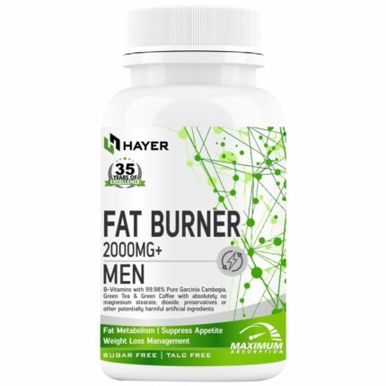 HAYER Fat Burners for Men 60 Burner Tablets