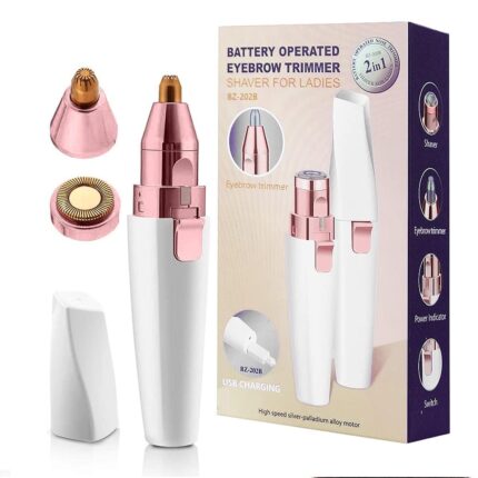HOKAL epilator machine for women - face, chin, cheek, eyebrow, upper lip hair remover for women, usb rechargeable epilator machine (WHITE)