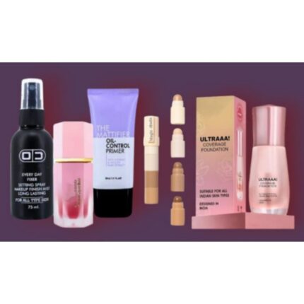 HUDA ZONE Mini Professional Makeup Beauty Kit for Women | 5 in 1 Makeup Kit