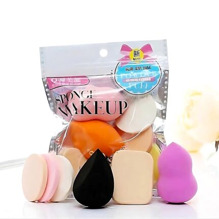 HUDACRUSH BEAUTY Makeup Sponge 6 in 1 Family Pack Blander Puff For Makeup