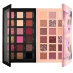 HUDACRUSH BEAUTY New Nude and Rose Gold Remastered Edition Eyeshadow palettes (36 Shades in One kit)