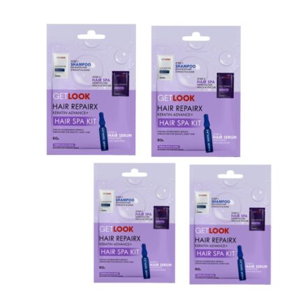 Hair repairx advance + Hair Spa Kit | Intense Nourishment,Repair and Strengthen | Improve Hair health & Texture (Pack of 4)