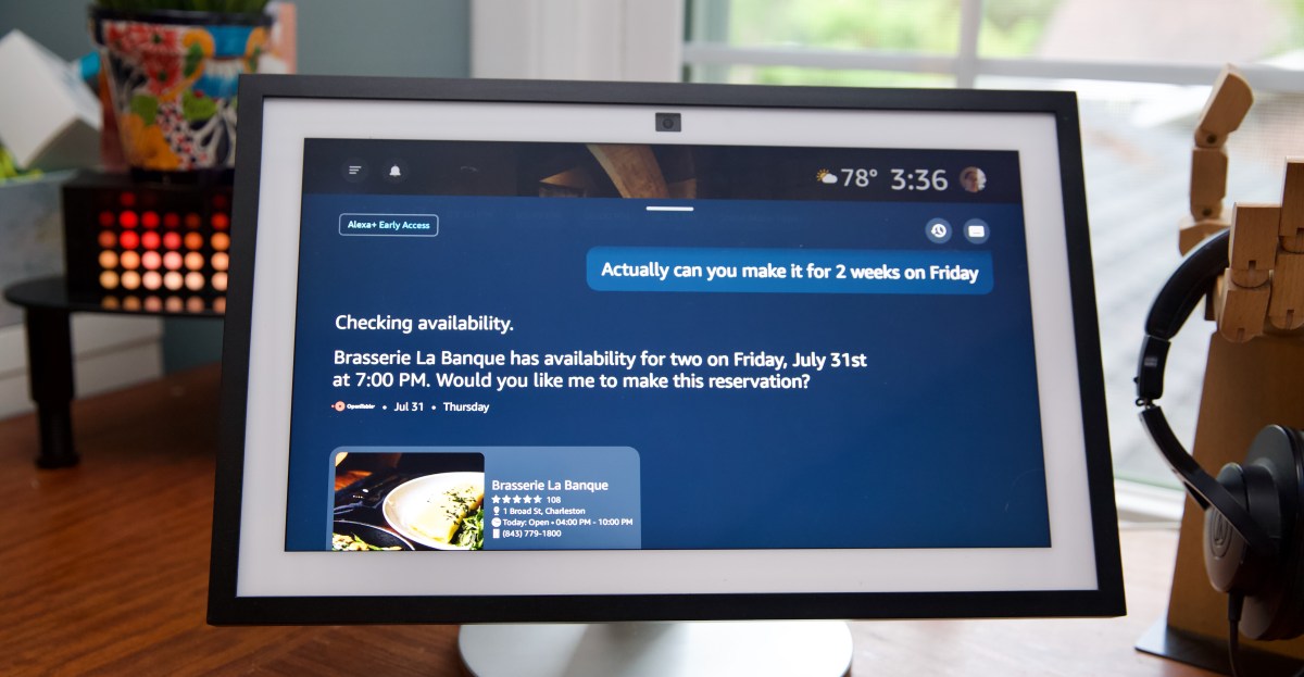 Hands-on with Alexa Plus’s AI agent features