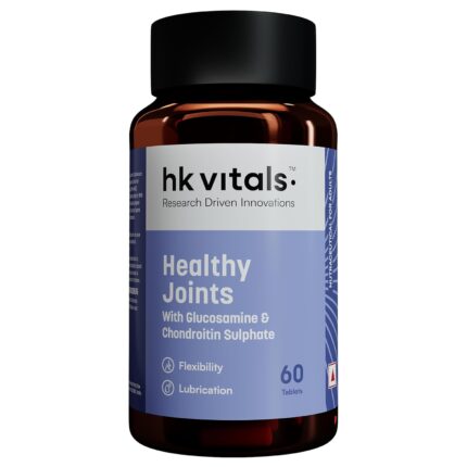 HealthKart hk vitals Joint Support (60 Tablets) | With Glucosamine 1400mg, Chondroitin, Calcium and Vitamin D3 | For Joint Strength, Mobility, and Flexibility